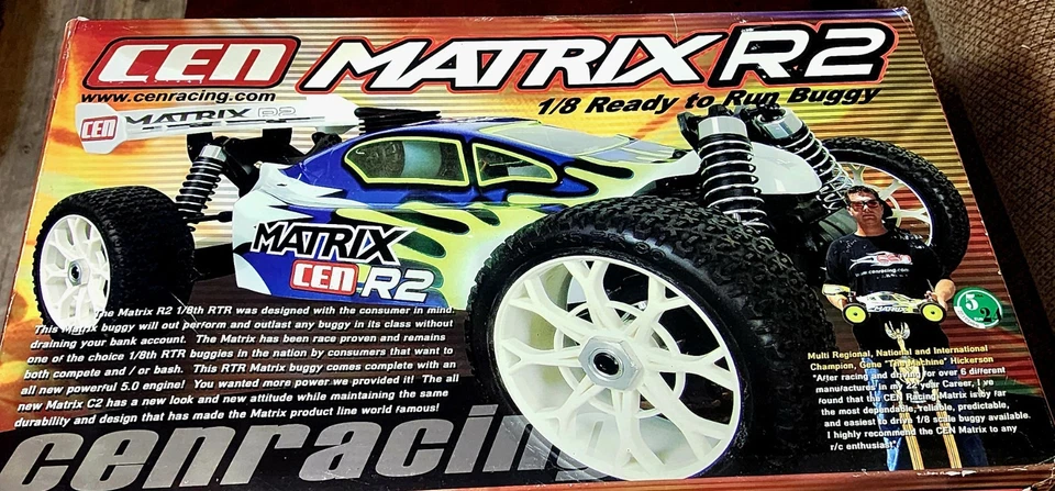 CEN MATRIX R2 5.0, 3.6 HP ENGINE, 4WD,NEW IN BOX, RC NEVER USED, 2 SPEED, SICK! - Image 1 of 4
