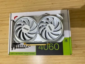 MSI GeForce RTX 4060 VENTUS 2X OC 8GB - WHITE - Picture 1 of 4