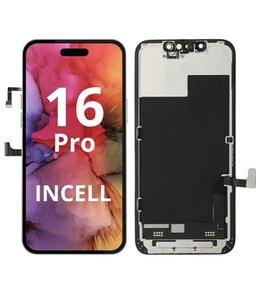 Für iPhone 16 pro LCD Display Touchscreen  Schwarz NEU Premium Qualität - Bild 1 von 1
