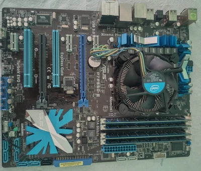 SCHEDA MADRE ASUS LGA 1156 + DDR3 16GB + CPU INTEL I3-530+VENTOLA INTEL - Immagine 1 di 4