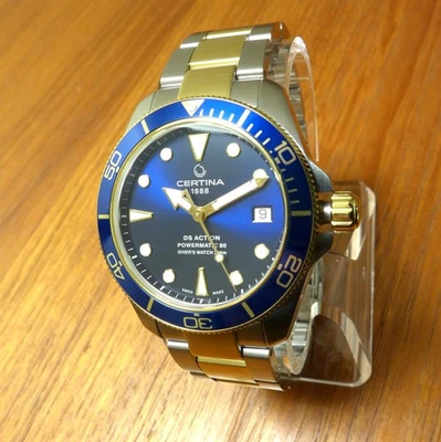 Certina DS Action Diver Sea Turtle Automatic SE Men's Watch C0328072204110 Swiss - Image 1 of 4