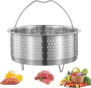 Edelstahl Dampfgarer, 18 Cm Dämpfeinsatz Für Topf, Dampfgarer Einsatz Edelstahl, - Bild 1 von 7