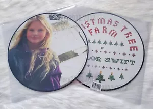 TAYLOR SWIFT CHRISTMAS TREE FARM PICTURE DISC 12" VINYL SINGLE LIMITED RARE - Picture 1 of 3