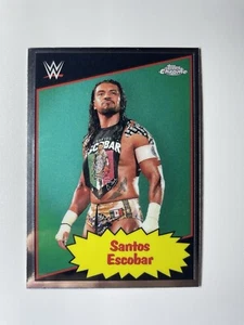 WWE Topps Chrome 2025 Santos Escobar 1985 Topps Current 85TC-SE - Bild 1 von 2