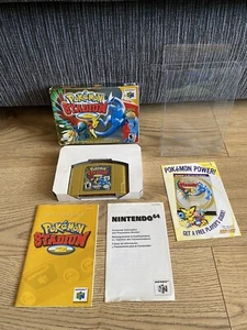 Pokemon Stadium 2 (Nintendo 64, N64, 2001) CIB NTSC - USA Boxed & Protector Case - Picture 1 of 16