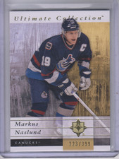 2011-12 Ultimate Collection Canucks Hockey Card #55 Markus Naslund/399