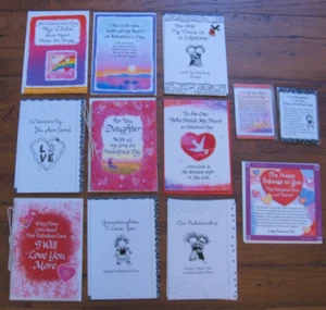 Lot 12 NEW Blue Mountain Arts Valentines Day Greeting Cards & Envelopes - Picture 1 of 1