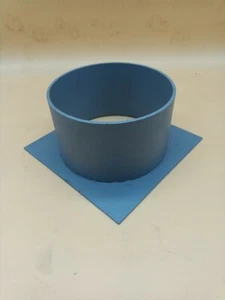 90mm 100mm & 140mm Painted Gutter Outlets to fit Pressed metal guttering - Picture 1 of 8