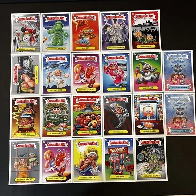 2019 Was the Worst Garbage Pail Kids 20 Card Set + 2 ERRORS RARE Elon Musk BEZOS - Image 1 of 4