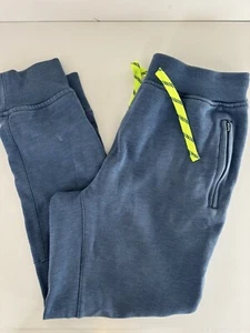 Boy’s Crewcuts Blue Joggers Sweatpants w/ Zip Pockets Girl Youth size 12 - Picture 1 of 9