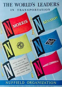 Advertisement Illustration NUFFIELD ORGANISATION - NUFFIELD EXPORTS LTD c1951 - Picture 1 of 2