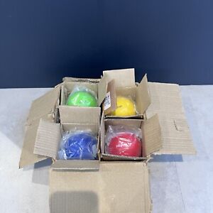 Youths Shot Put Training Balls X4 500g Multicoloured Boxed New!