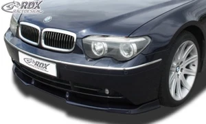 Labio de alerón RDX para BMW Serie 7 E65 E66 hasta el año 2005 enfoque frontal labio de espada - Imagen 1 de 2