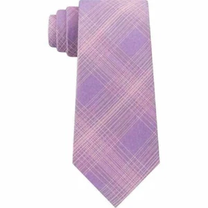Kenneth Cole Men's Tyler Classic Plaid Tie - Picture 1 of 1