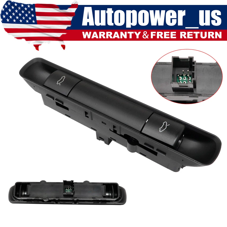 Hood Decklid Release Trunk Switch Assy Fit For Porsche 911 Boxster Cayman 05-13 - Image 1 of 4
