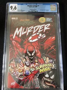 Absolute Carnage 1 Murder O's Cereal Variant Nakayama Rare CGC 9.6 Marvel Comics - Picture 1 of 2