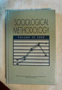 Sociological Methodology Volume 30 2000 - Imagen 1 de 1