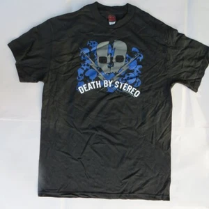 Death By Stereo-Skull- Med-Licensed T-Shirt-Brand New - Imagen 1 de 1