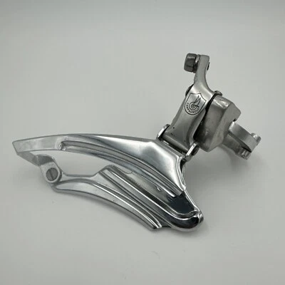 Desviador delantero Campagnolo Record 31,8 abrazadera triple raro vintage MTB Foto 1 de 4