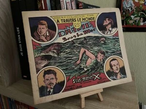 Drame sous la mer - Sous-marin X - A travers le monde - 1952 - Picture 1 of 1