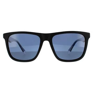 Polaroid Sunglasses PLD 2102/S/X 0VK C3 Black Transparent Blue Blue Polarized - Picture 1 of 4