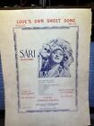 Truly Odd 1914 9x12 Musical Sheet Music MITZI in ‘Sari’
