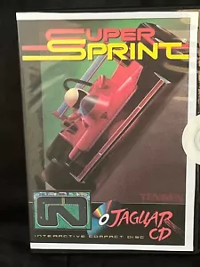 Atari Jaguar Super Sprint CD Game W/ Case New No Sound. - Picture 1 of 2