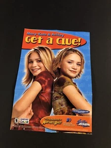 mary kate e ashley gameboy poster solo inserto - Foto 1 di 2