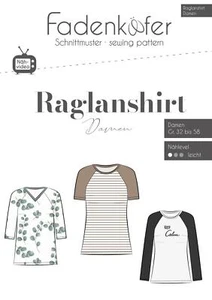 Schnittmuster "Fadenkäfer" Raglanshirt Damen - Imagen 1 de 2