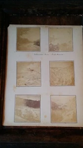 1880'S ANTIQUE PHOTOGRAPHS YELLOWSTONE RIVER - MONTANA WYOMING AMERICA USA - Picture 1 of 5