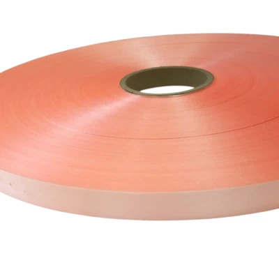 New 3/4" Ribbon 500 Yards Peach Flora-Satin Bows Crafts Wedding Waterproof - Image 1 of 4