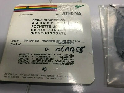 Juntas base Husqvarna WRK250 Foto 1 de 2