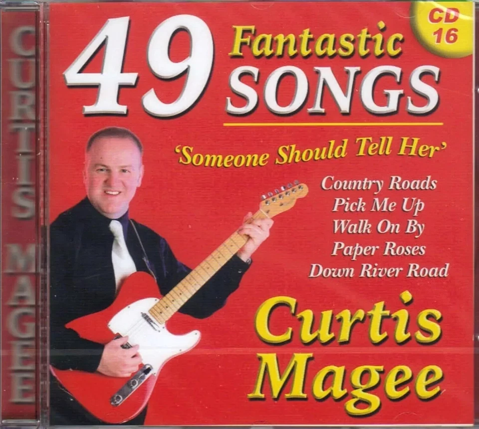 Curtis Magee - 49 Fantastic Songs - CD 16 Album (Music City) *Brand New Sealed* - Изображение 1 из 1
