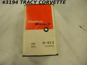 1951-1954 Rambler Nash Kaiser Studebaker 1118842 Delco D-612 Voltage Regulator - Picture 1 of 1