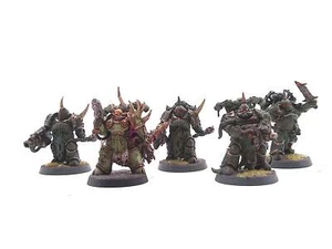 Plague Marines [x5] Death Guard [Warhammer 40K] Incomplete - Picture 1 of 3
