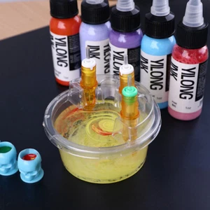 20Pcs/Box Disposable Tattoo Dip Leak-Proof Rinse Cup Rinsing Diluting Drying Ink - Picture 1 of 6