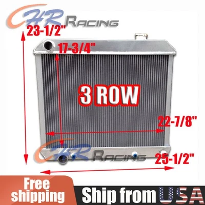 Radiador de aluminio para Cadillac Deville/Eldorado 1960-1965; Oldsmobile 1961 1962 Foto 1 de 4