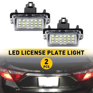 2X Rear LED Plate License Light For Toyota Camry Yaris Highlander Avalon Prius E - Bild 1 von 12