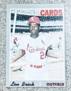 1970 Topps #330 Lou Brock EX NM Mint - Picture 1 of 2