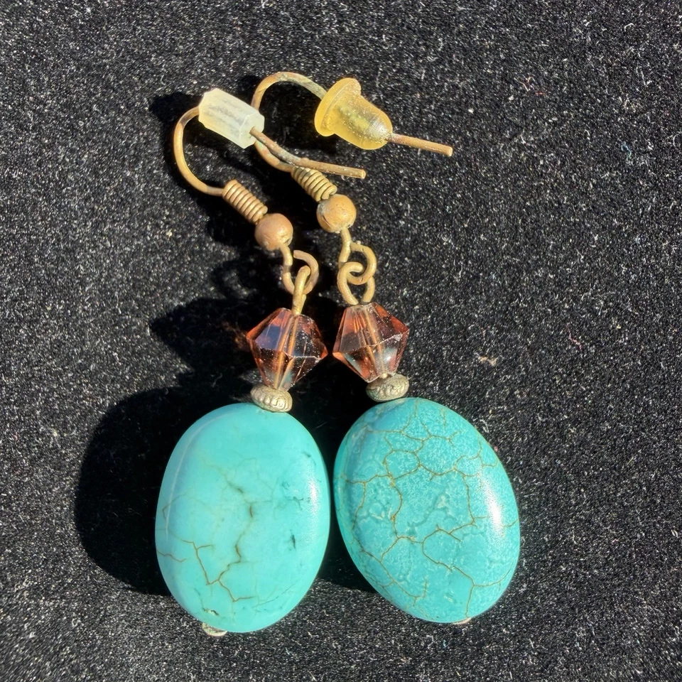 Pendientes colgantes turquesa Premier Designs Foto 1 de 1