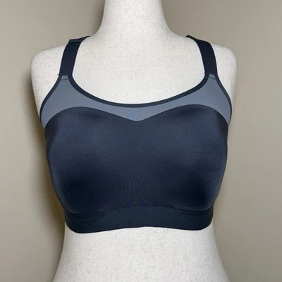 Brooks Dare Crossback Run Bra 38F Style 350073 Black - Image 1 of 4