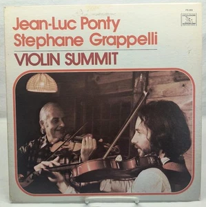 Jean Luc-Ponty Stephane Grappelli - Violin Summit (FS 355, 1979) Vinyl Record LP - Imagen 1 de 5