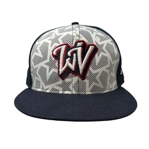 West Virginia Black Bears Team USA July 4th 7 3/8 MiLB Baseball Fitted Hat Cap - Picture 1 of 12