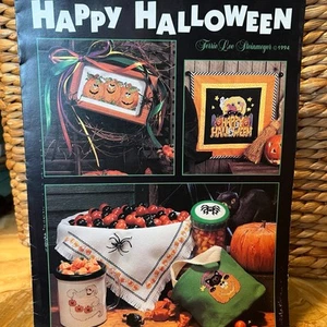 Halloween Cross-Stich Pattern Magazine 1994 - Picture 1 of 6