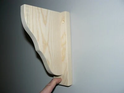 Decorative Wood Wall Brackets - Image 1 of 4