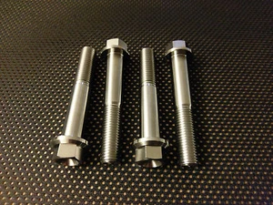 Kawasaki ZZR1400 Titanium front brake caliper bolts ZX1400 ZX14R ZZR14 Ti 06 on - Picture 1 of 3