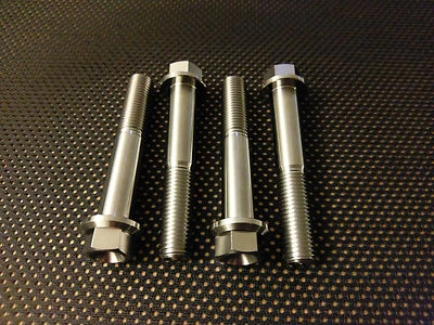 Ducati 899 Panigale Titanium Hex Front Brake Bolts 12-14 Ti Caliper Mounting  - Image 1 of 3