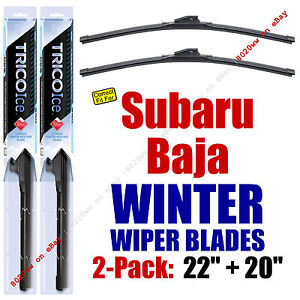 WINTER Wipers 2-Pack Premium Grade - fit 2003-2006 Subaru Baja - 35220/200
