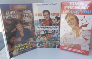 The Elvis Collection Home 3 Video Set By Goodtimes Home Video VHS 1995 Sealed - Picture 1 of 6