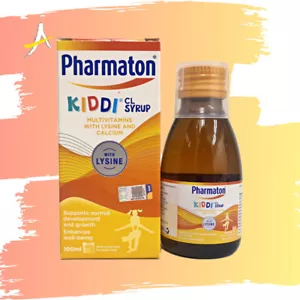 5 x 100 ml JARABE PARMATON KIDDI CL con lisina y calcio ENVÍO GRATUITO - Imagen 1 de 5